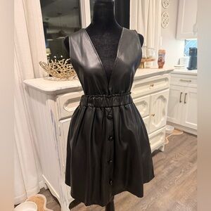 MIOU MUSE LEATHER DRESS